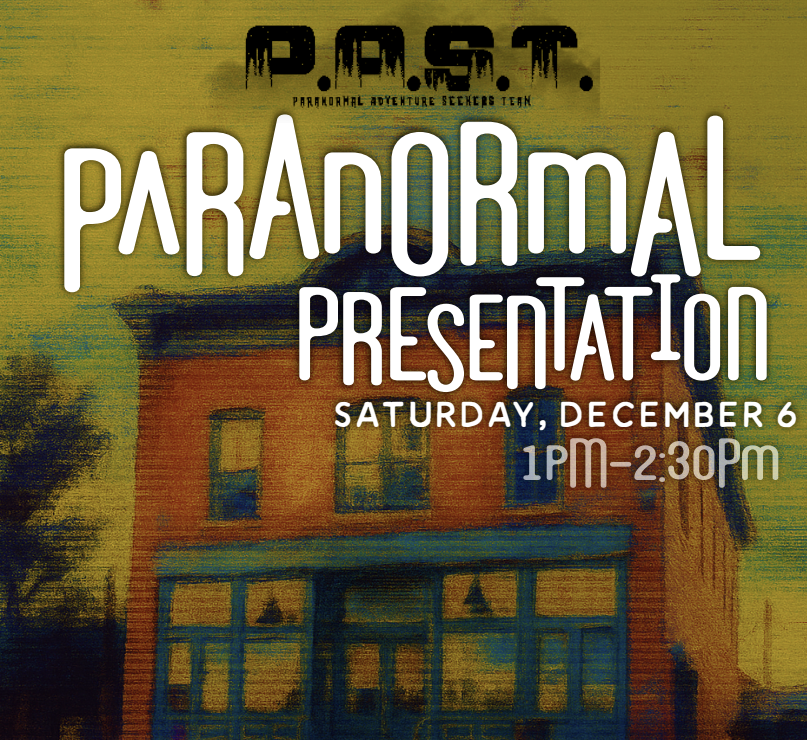 Paranormal Presentation 12/6/25