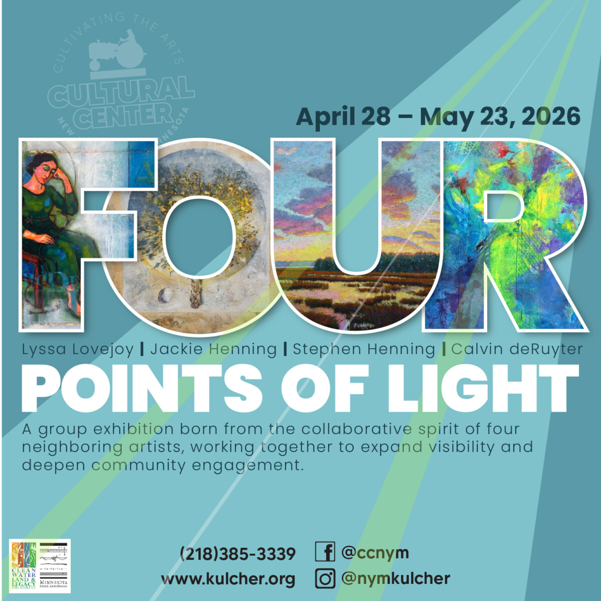 In the Gallery: Four Points of Light